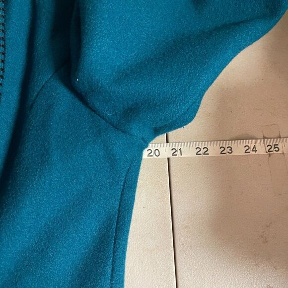Vintage 80s Turquoise Western Cropped Wool Blazer Jacket – Mid-West Garment Co. - Picture 8 of 9